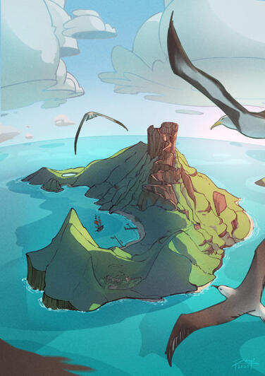 Somewhere deep in the Carribean. Personal work.